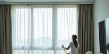 Delicate sheer drape cleaning bundall Matty Curtain Cleaning